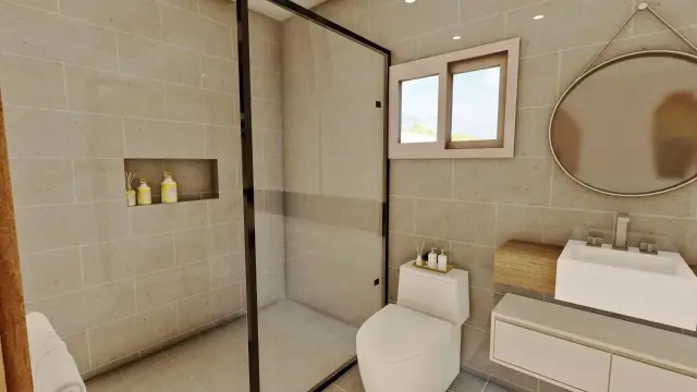 Apartamentos de dos niveles con piscina privada en cabarete, USD$ 319,000