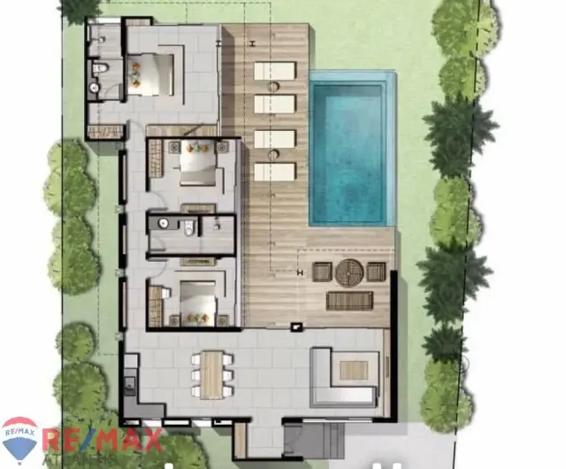 MAGNÍFICA VILLA EN COMPLEJO PRIVADO, USD$ 275,076