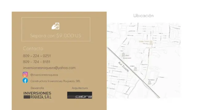 Proyecto en RESIDENCIAL VILLA MARÍA, Desde USD$ 245,000