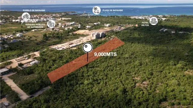 Terreno en Bayahibe: 9000 m² de Oportunidad, USD$ 1,350,000