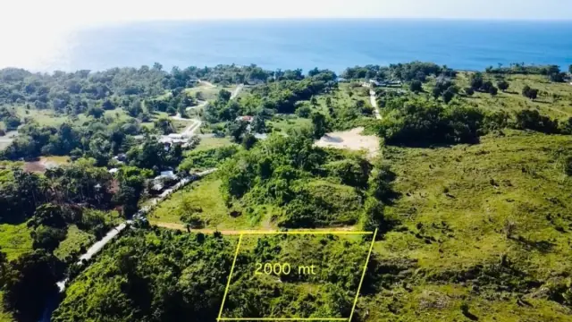 Terreno En La Caribe, Río San Juan, USD$ 180,000
