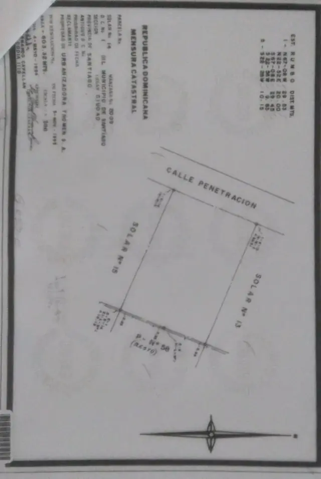 Terreno en Urbanización Thomen, Santiago, RD$ 10,500,000