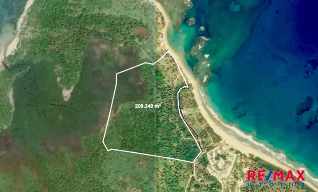 Terreno frente a playa en Samaná, USD$ 16,000,000