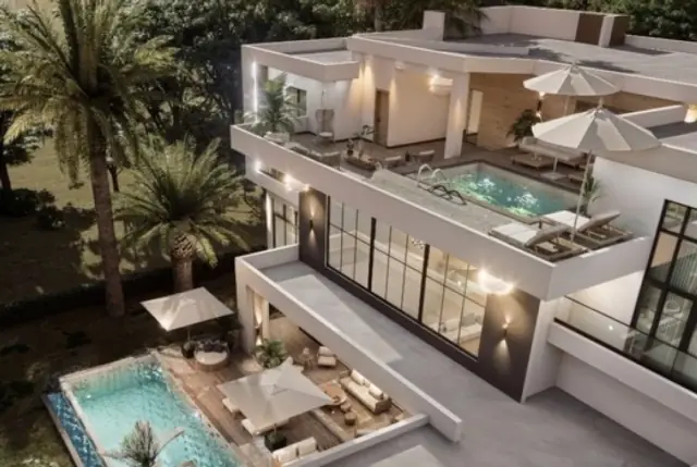 Villa en Cap Cana con 2 Piscinas Privadas, USD$ 3,100,000